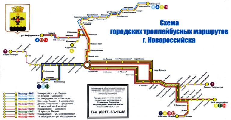 Управление транспорта новороссийск телефон