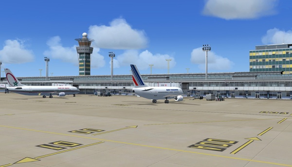 Аэропорт Орли в Париже