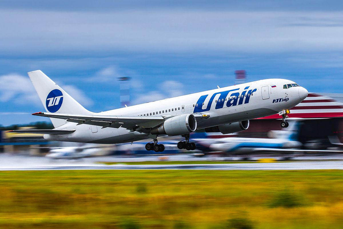 Самолет авиакомпании UTair