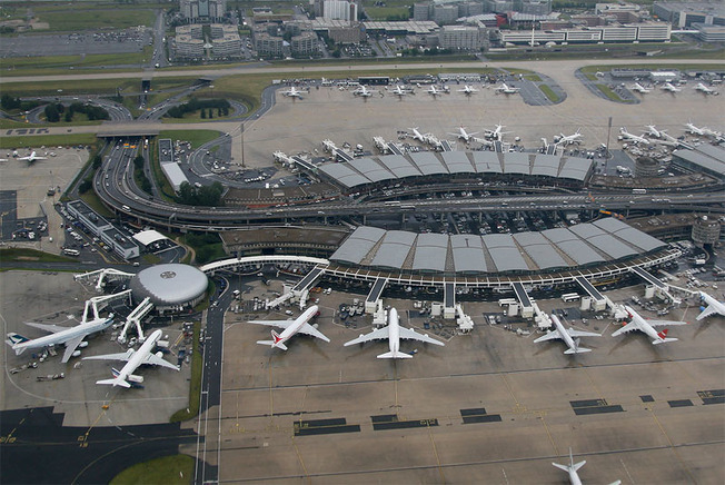 Внешний вид аэропорта Шарль де Голль