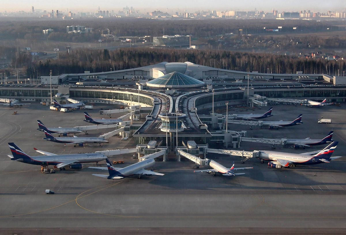 Аэропорт Шереметьево, Москва, Россия