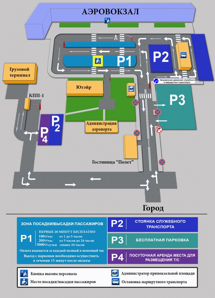  Схема парковки