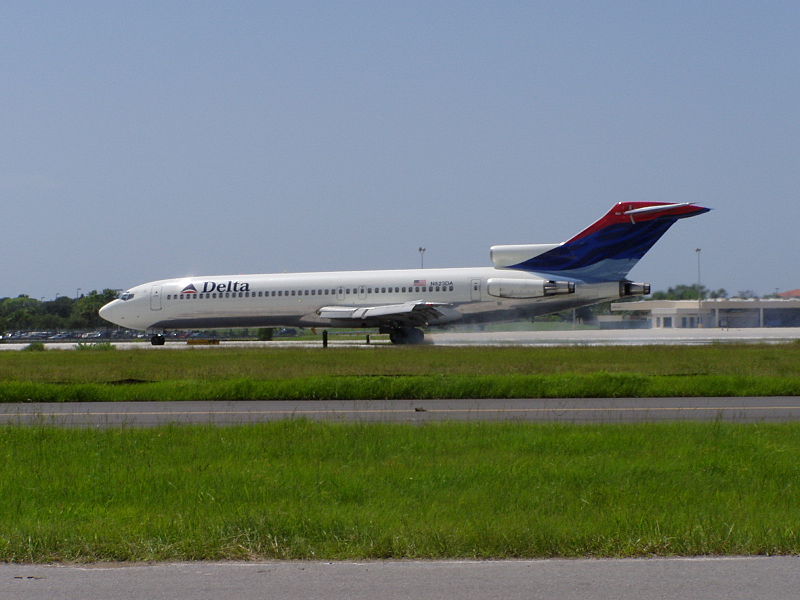 Boeing 727 200 di Delta Airlines.