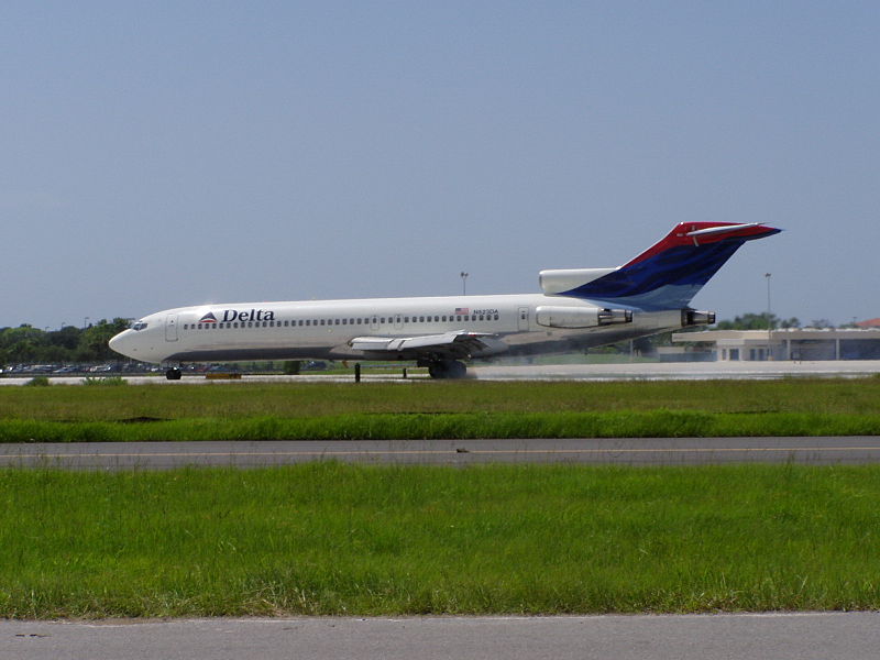 боинг 727 200 авиакомпании Delta Airlines.