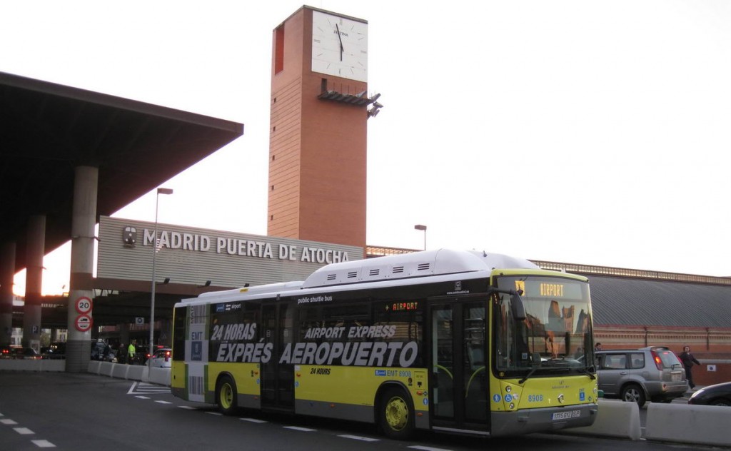 Автобус «Экспресс Аэропорт» Мадрид