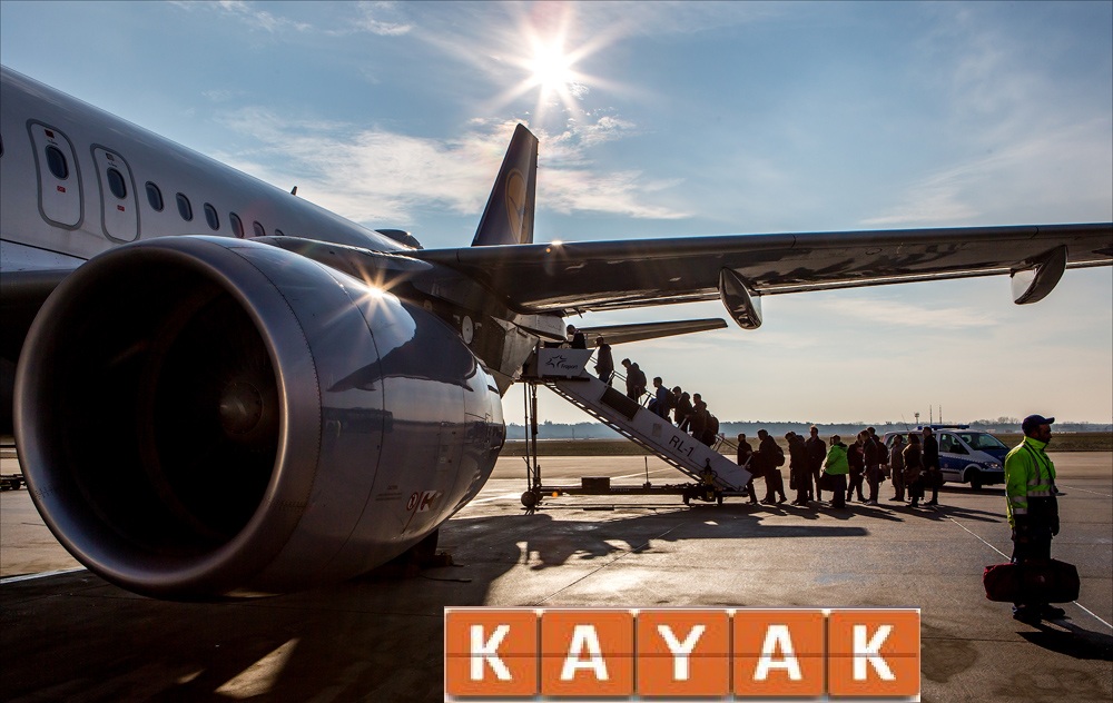 Фирменный знак компании Кayak com.