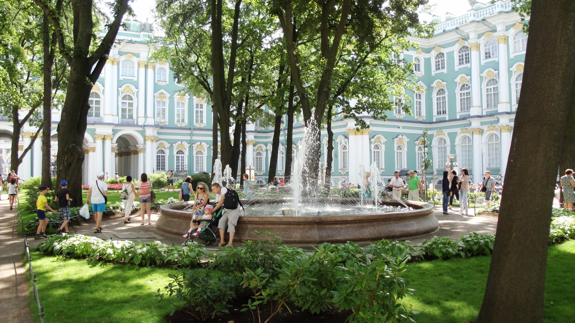Летний сад Эрмитаж Санкт-Петербург
