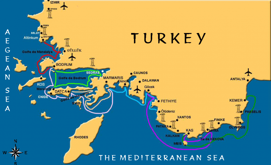 Турция бельдиби карта