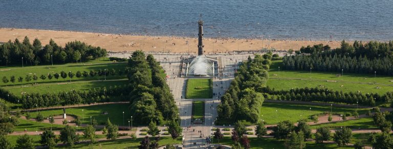 Парк трехсотлетия санкт петербурга фото